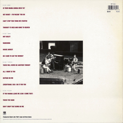 Bryan Adams - Waking Up The Neighbours | A&M Records (397 164-1) - 2 Bryan Adams - Waking Up The Neighbours | A&M Records (397 164-1) - 2