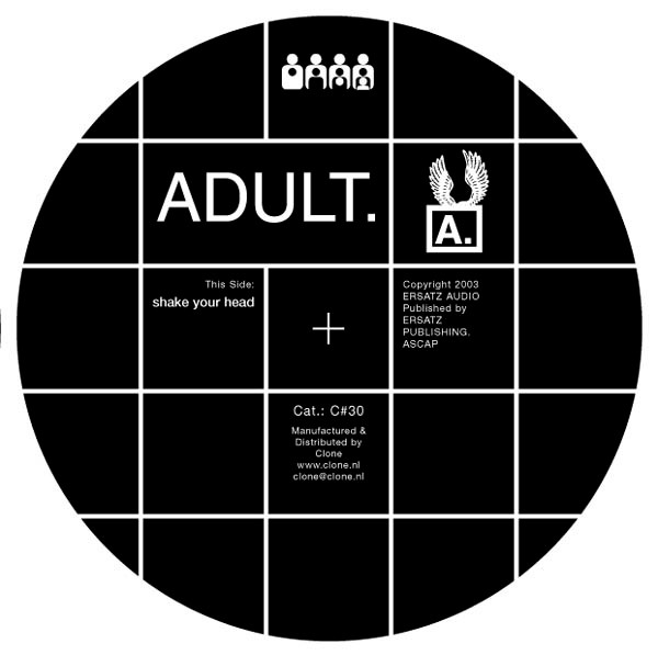 ADULT. - Shake Your Head / Blank Eyed, Nose Bleed | Clone (C#30) - 3