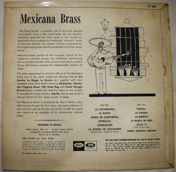 The Mexicana Brass - Mexicana Brass | Capitol Records (ST 035) - 2