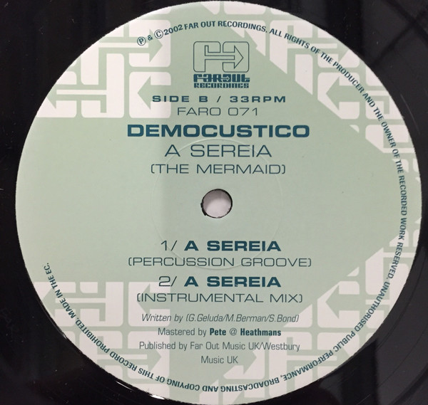 Democustico - A Sereia (The Mermaid) | Far Out Recordings (FARO 071) - 3 Democustico - A Sereia (The Mermaid) | Far Out Recordings (FARO 071) - 3