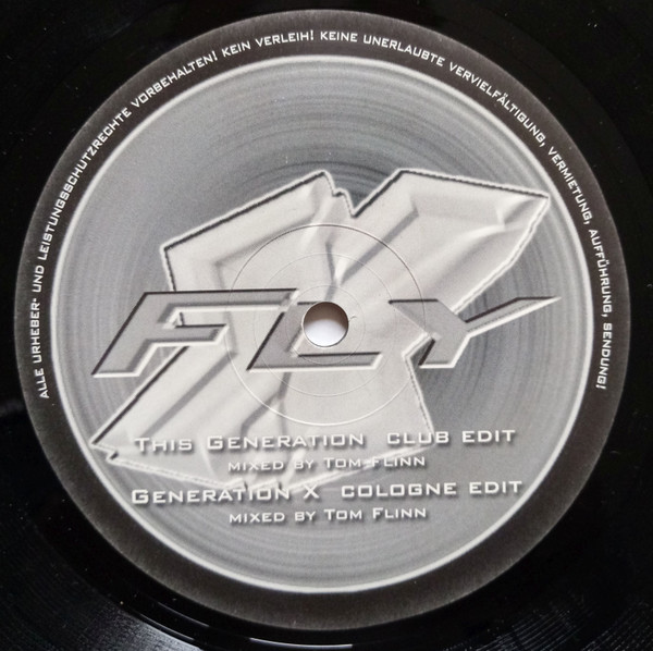 Tom Flinn Feat. Andrew Roachford - This Generation | X-Fly (XF-001) - 2