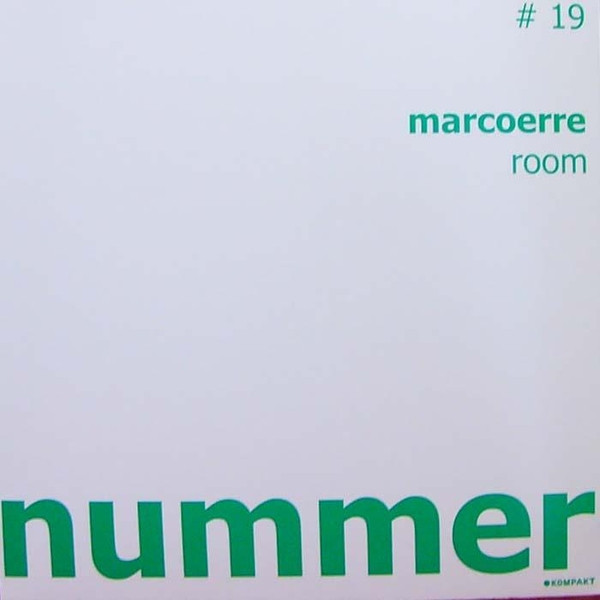Marcoerre - Room | Nummer-Schallplatten (# 19) - 2