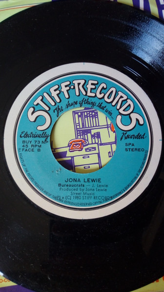 Jona Lewie - You'll Always Find Me In The Kitchen At Parties | Stiff Records (BUY 73) - 4 Jona Lewie - You'll Always Find Me In The Kitchen At Parties | Stiff Records (BUY 73) - 4