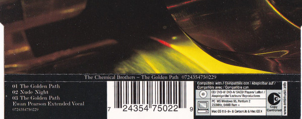 The Chemical Brothers Featuring The Flaming Lips - The Golden Path | Virgin (0724354750229) - 2