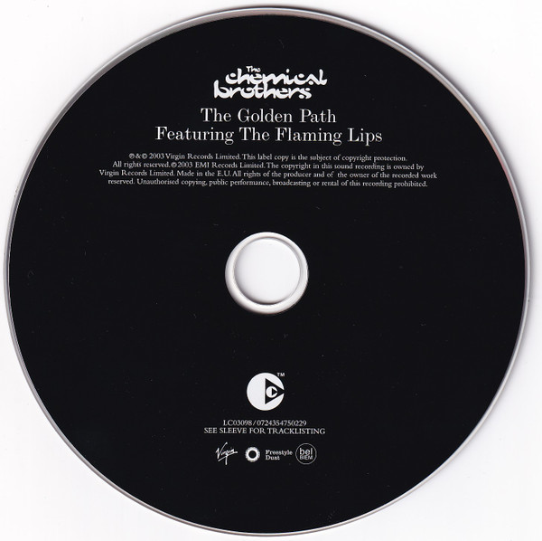 The Chemical Brothers Featuring The Flaming Lips - The Golden Path | Virgin (0724354750229) - 4