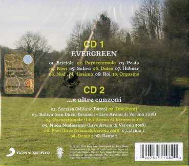 Calcutta - Evergreen ...E Altre Canzoni | Sony Music (19075971482) - 2 Calcutta - Evergreen ...E Altre Canzoni | Sony Music (19075971482) - 2