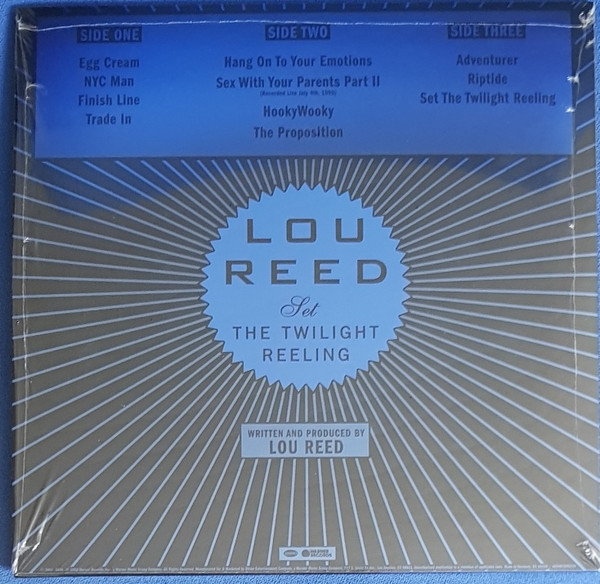 Lou Reed - Set The Twilight Reeling LP | Rhino Records (R1 46159) - 2