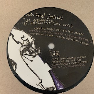 Mathew Jonson - Marionette | Wagon Repair (WAG002) - 3