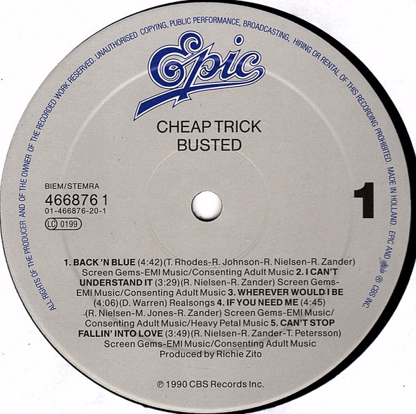 Cheap Trick - Busted | Epic (466876 1) - 3