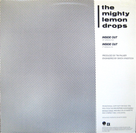 The Mighty Lemon Drops - Inside Out | Sire (PRO-A-2963) The Mighty Lemon Drops - Inside Out | Sire (PRO-A-2963)