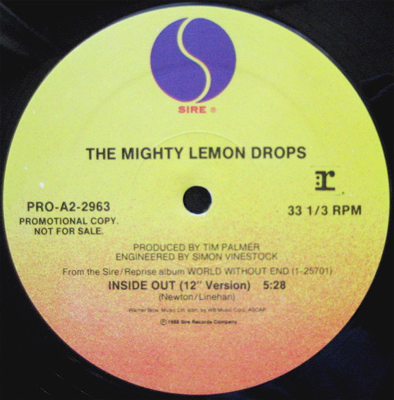 The Mighty Lemon Drops - Inside Out | Sire (PRO-A-2963) - 2 The Mighty Lemon Drops - Inside Out | Sire (PRO-A-2963) - 2