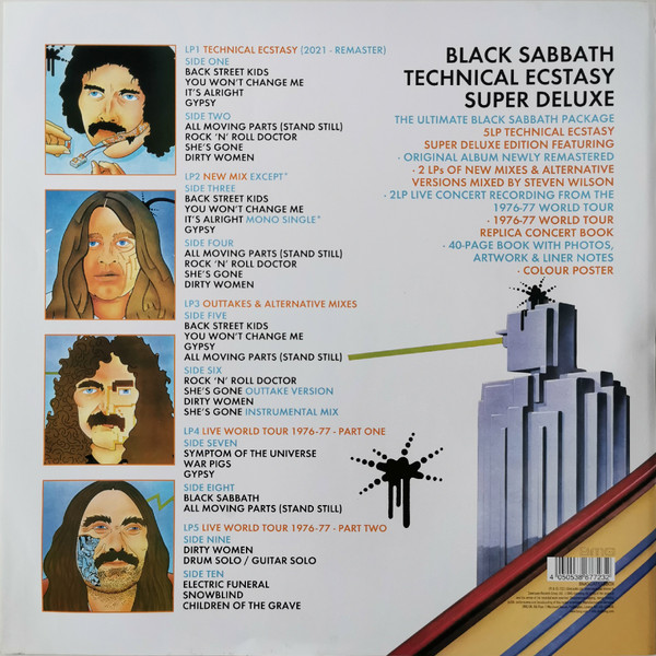 Black Sabbath - Technical Ecstasy • Super Deluxe | BMG (BMGCAT518BOX) - 4