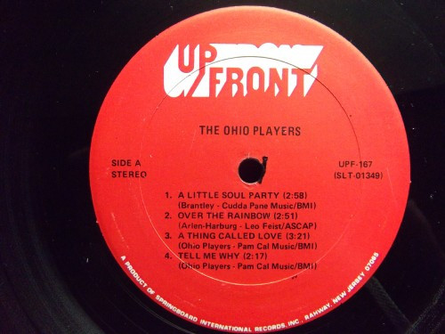 Ohio Players - First Fruit | UpFront Records (UPF-167) - 3