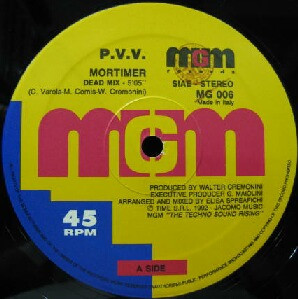 P.V.V. - Mortimer | MGM Records (MG 006) - main
