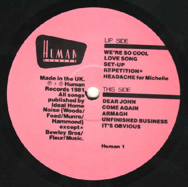 Au Pairs - Playing With A Different Sex | Human Records (HUMAN 1) - 4 Au Pairs - Playing With A Different Sex | Human Records (HUMAN 1) - 4