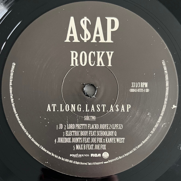 ASAP Rocky - At.Long.Last.A$AP | Polo Grounds Music (88843-07775-1) - 4 ASAP Rocky - At.Long.Last.A$AP | Polo Grounds Music (88843-07775-1) - 4