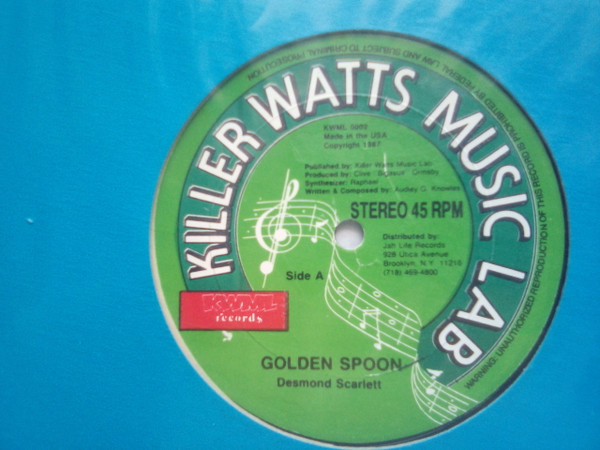 Desmond Scarlett - Golden Spoon / Pappyshow Lover | Killer Watts Music Lab (KWML 0002)