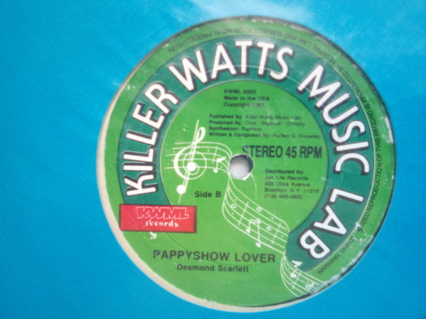 Desmond Scarlett - Golden Spoon / Pappyshow Lover | Killer Watts Music Lab (KWML 0002) - 2 Desmond Scarlett - Golden Spoon / Pappyshow Lover | Killer Watts Music Lab (KWML 0002) - 2