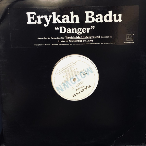 Erykah Badu - Danger | Motown (DJB0001052-11) - 3 Erykah Badu - Danger | Motown (DJB0001052-11) - 3