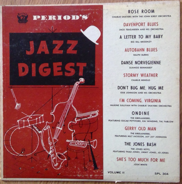 Various - Jazz Digest Volume II | Period Records (SPL 304) - main Various - Jazz Digest Volume II | Period Records (SPL 304) - main
