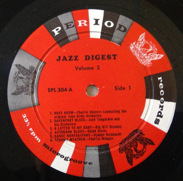 Various - Jazz Digest Volume II | Period Records (SPL 304) - 3 Various - Jazz Digest Volume II | Period Records (SPL 304) - 3