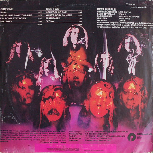 Deep Purple - Burn | Purple Records (1948371) - 3