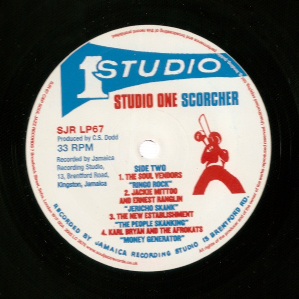 Various - Studio One Scorcher | Soul Jazz Records (SJR LP67) - 4