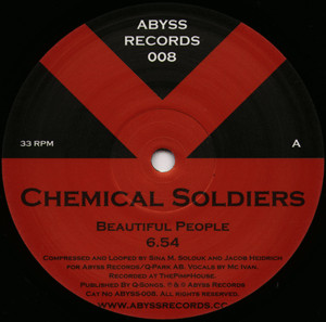 Chemical Soldiers - Beautiful People | Abyss Records (ABYSS-008) - main