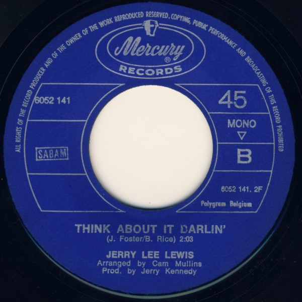 Jerry Lee Lewis - Chantilly Lace | Mercury (6052 141) - 3