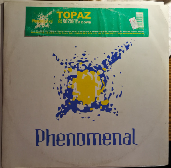 Topaz - Dancing | Phenomenal Recordings (PH04)