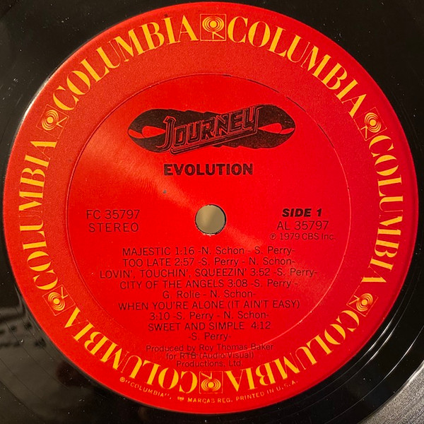 Journey - Evolution | Columbia (FC 35797) - 3 Journey - Evolution | Columbia (FC 35797) - 3