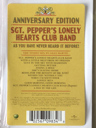 The Beatles - Sgt. Pepper's Lonely Hearts Club Band | Parlophone (0602567098348) - 2