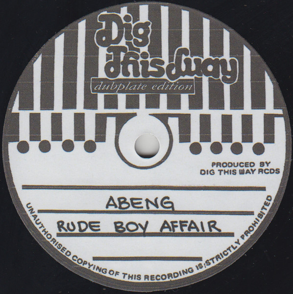 Abeng / Lorenzo Albai & The Abeng Musical Box - Rude Boy Affair / Rude Boy Harp Fair | Dig This Way Records (none)