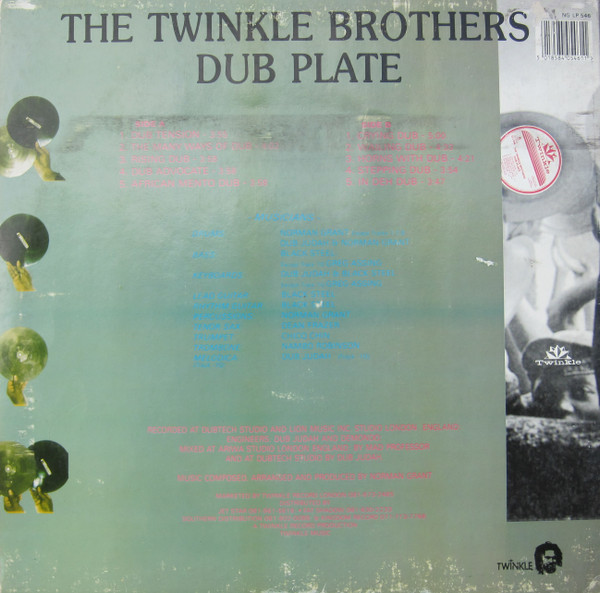 Twinkle Brothers - Dub Plate | Twinkle Music (NG LP 546) - 2 Twinkle Brothers - Dub Plate | Twinkle Music (NG LP 546) - 2