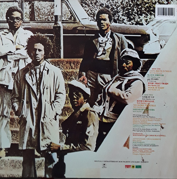 Bob Marley & The Wailers - Catch A Fire | Tuff Gong (TGLLP1) - 2