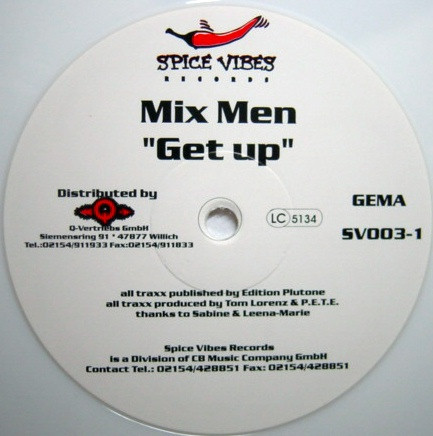Mix Men - Get Up | Spice Vibes Records (SV003-1) - main