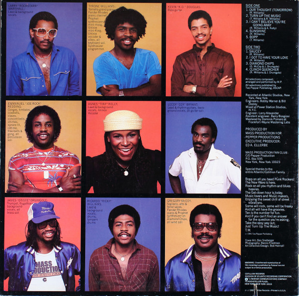 Mass Production - Turn Up The Music | Cotillion (SD 5226) - 2 Mass Production - Turn Up The Music | Cotillion (SD 5226) - 2