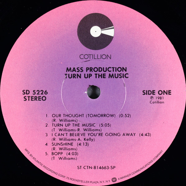Mass Production - Turn Up The Music | Cotillion (SD 5226) - 3 Mass Production - Turn Up The Music | Cotillion (SD 5226) - 3