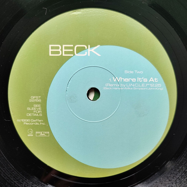 Beck - Where It's At | Geffen Records (GFST 22156) - 4