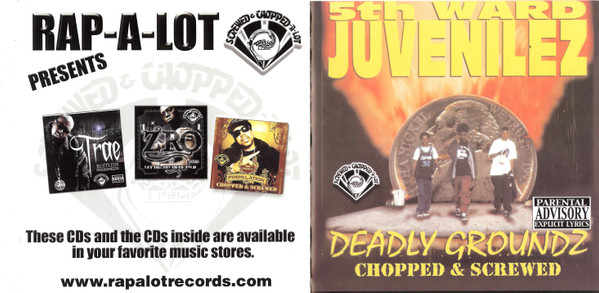 5th Ward Juvenilez - Deadly Groundz - Chopped & Screwed | Rap-A-Lot Records (none) - 2