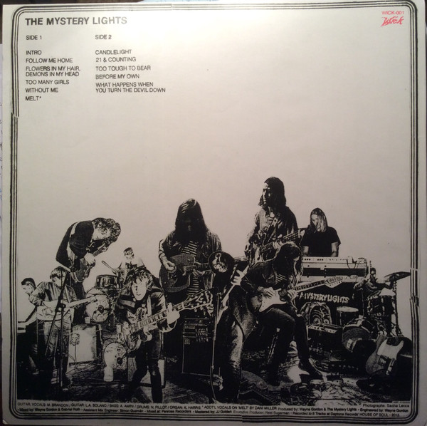 The Mystery Lights - The Mystery Lights | Wick Records (WICK-001) - 2 The Mystery Lights - The Mystery Lights | Wick Records (WICK-001) - 2