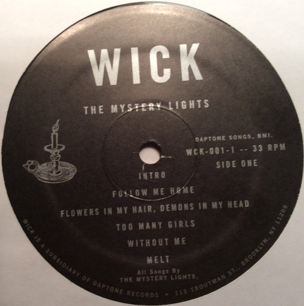 The Mystery Lights - The Mystery Lights | Wick Records (WICK-001) - 3 The Mystery Lights - The Mystery Lights | Wick Records (WICK-001) - 3