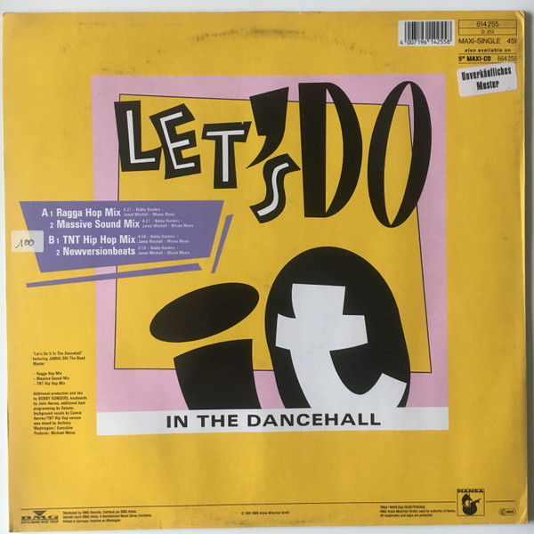 Jamalski - Let's Do It In The Dancehall | Hansa (614 255) - 2