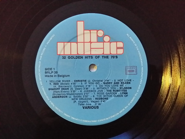 Various - Golden Hits Of The 70s | BR Music (BRLP 39/BRLP 40) - 2