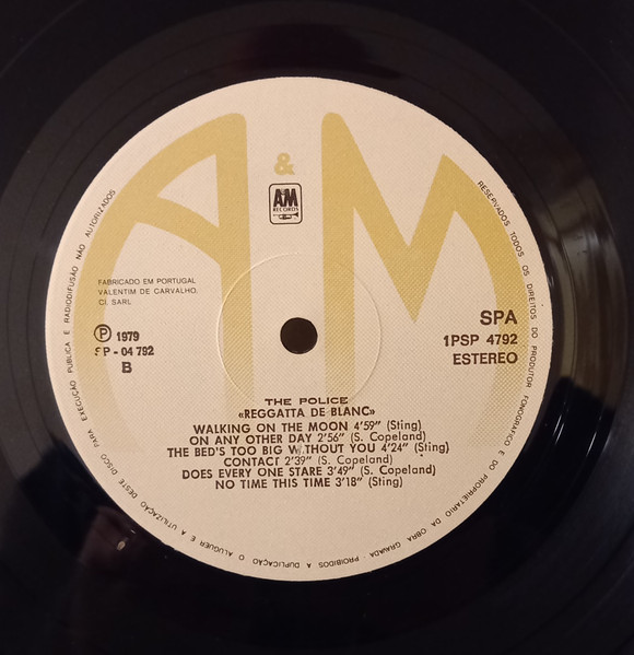The Police - Reggatta De Blanc | A&M Records (2PSP4792) - 4