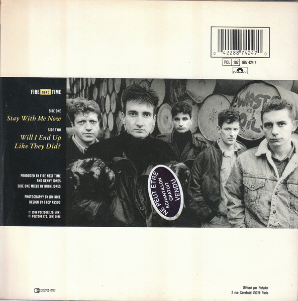 Fire Next Time - Stay With Me Now | Polydor (887 424-7) - 2 Fire Next Time - Stay With Me Now | Polydor (887 424-7) - 2