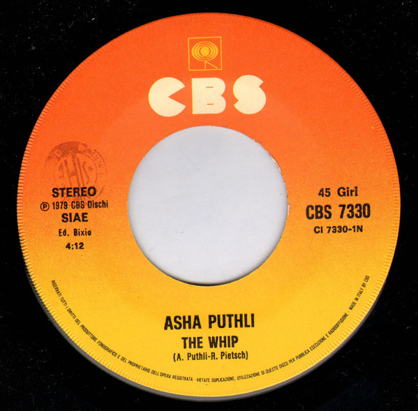 Asha Puthli - The Whip | CBS (CBS 7330) - 3