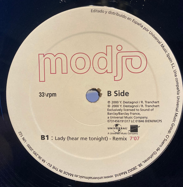 Modjo - Lady (Hear Me Tonight) | Universal (0731456191317) - 3