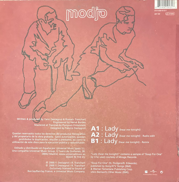 Modjo - Lady (Hear Me Tonight) | Universal (0731456191317) - 4