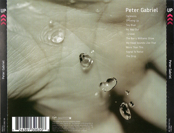 Peter Gabriel - Up | Real World Records (PGCD11) - 2 Peter Gabriel - Up | Real World Records (PGCD11) - 2